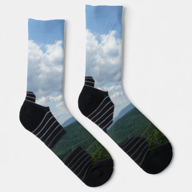 Appalachian Mountains I Shenandoah Socks (Right)