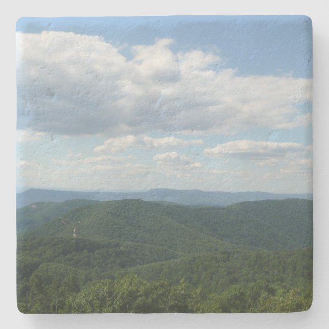 Appalachian Mountains I Shenandoah Stone Coaster (Front)