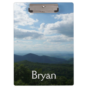 Appalachian Mountains II Shenandoah Clipboard