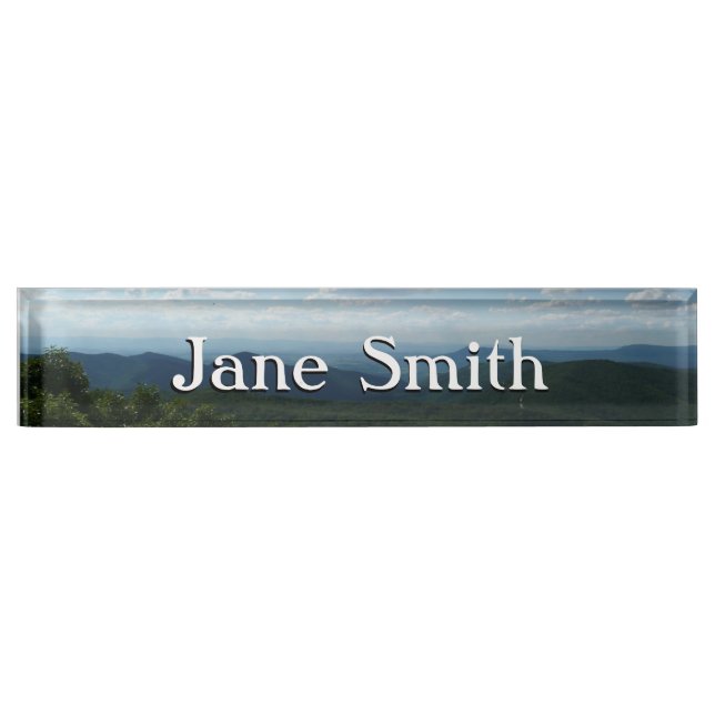 Appalachian Mountains II Shenandoah Nameplate (Front)