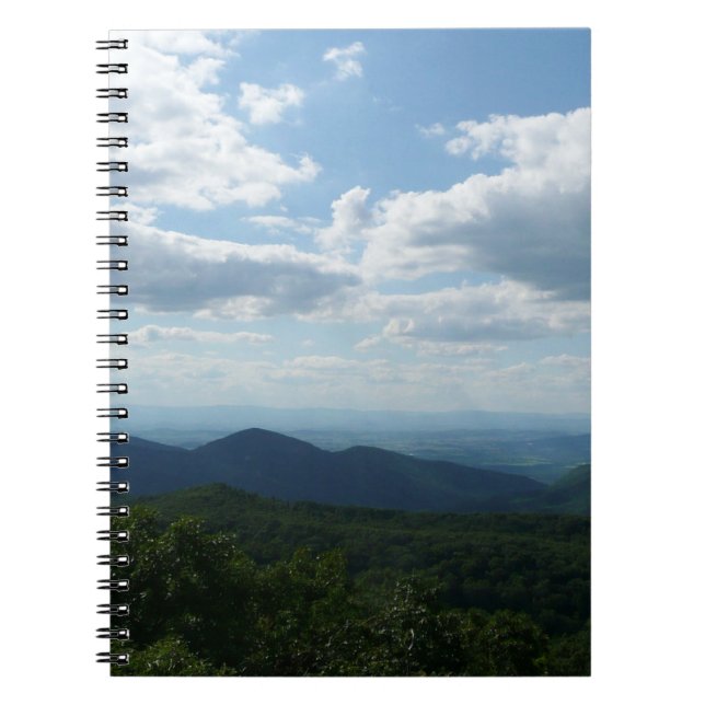 Appalachian Mountains II Shenandoah Notebook (Front)