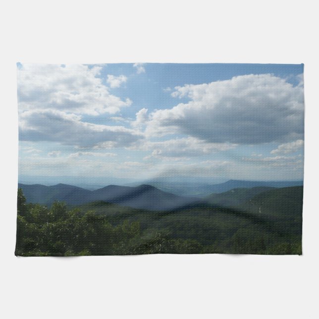 Appalachian Mountains II Shenandoah Tea Towel (Horizontal)