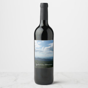 Appalachian Mountains II Shenandoah Wine Label