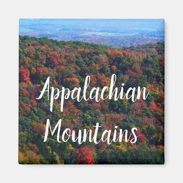 Appalachian Mountains in Fall Magnet (Front)