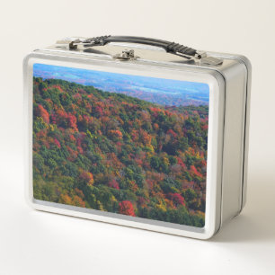 Appalachian Mountains in Fall Metal Lunch Box