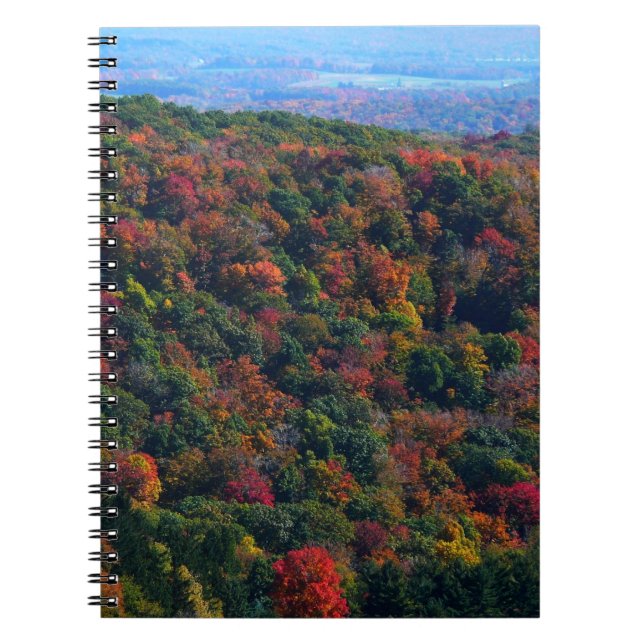 Appalachian Mountains in Fall Notebook (Front)