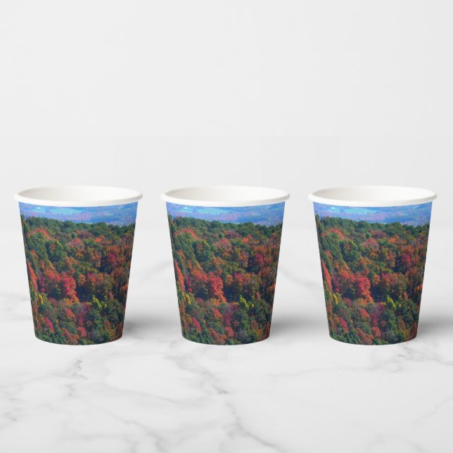 Appalachian Mountains in Fall Paper Cups (Multi)