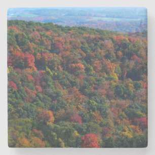 Appalachian Mountains in Fall Stone Coaster