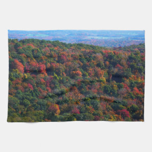 Appalachian Mountains in Fall Tea Towel