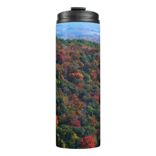 Appalachian Mountains in Fall Thermal Tumbler (Front)