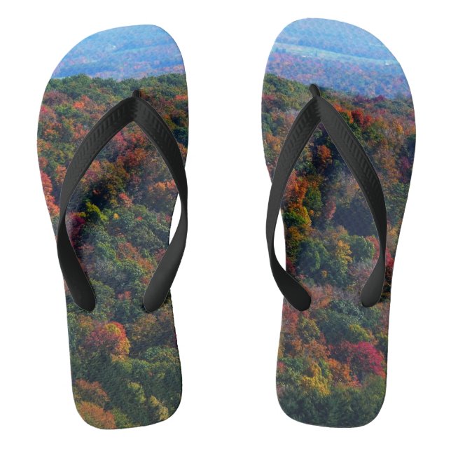 Appalachian Mountains in Fall Thongs (Footbed)