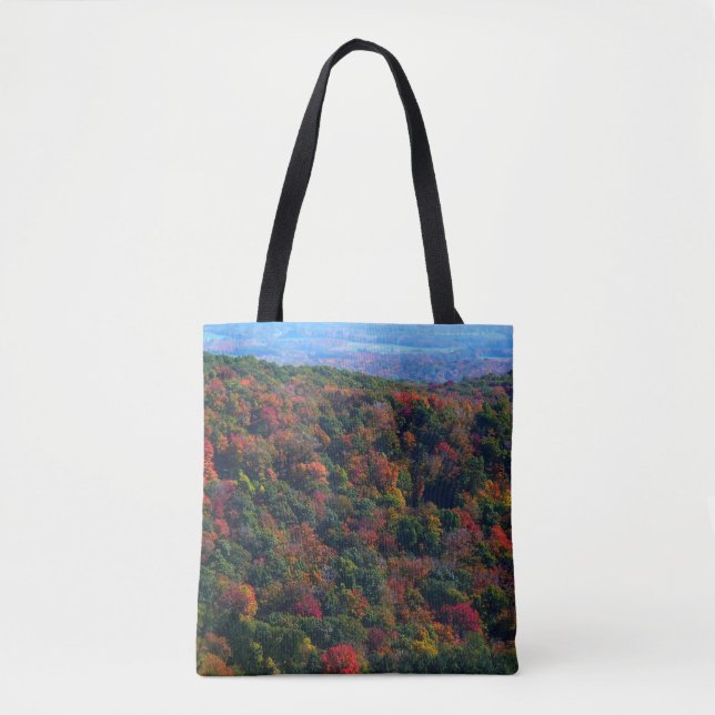 Appalachian Mountains in Fall Tote Bag (Front)