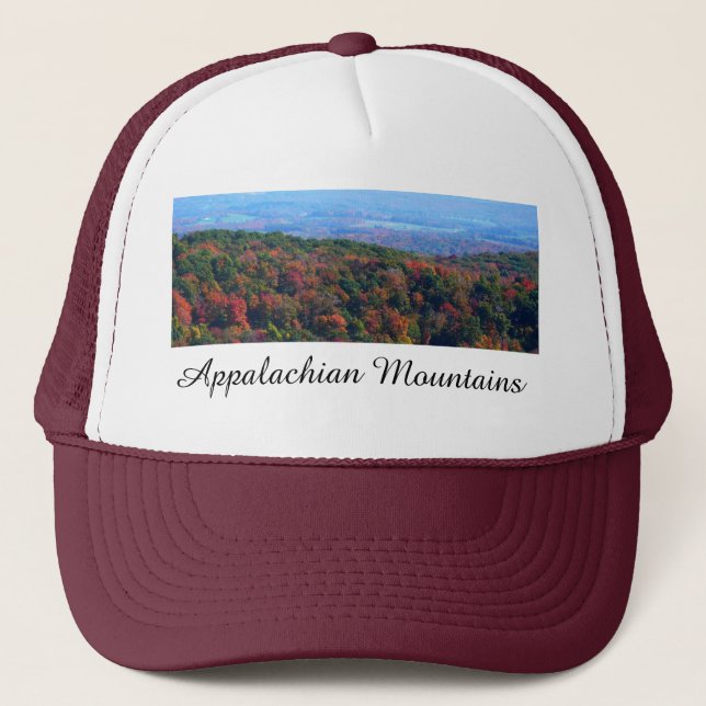 Appalachian Mountains in Fall Trucker Hat (Front)