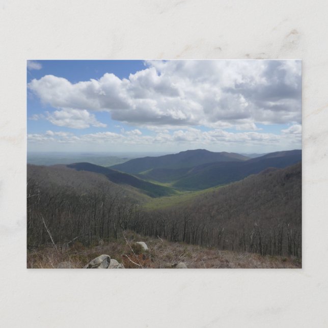 Appalachian Mountains in Spring Postcard (Front)