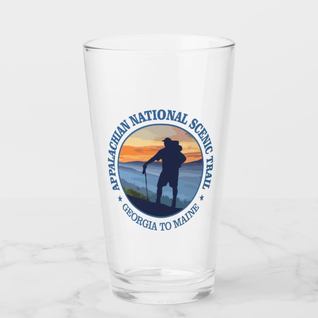 Appalachian National Scenic Trail Glass (Front)