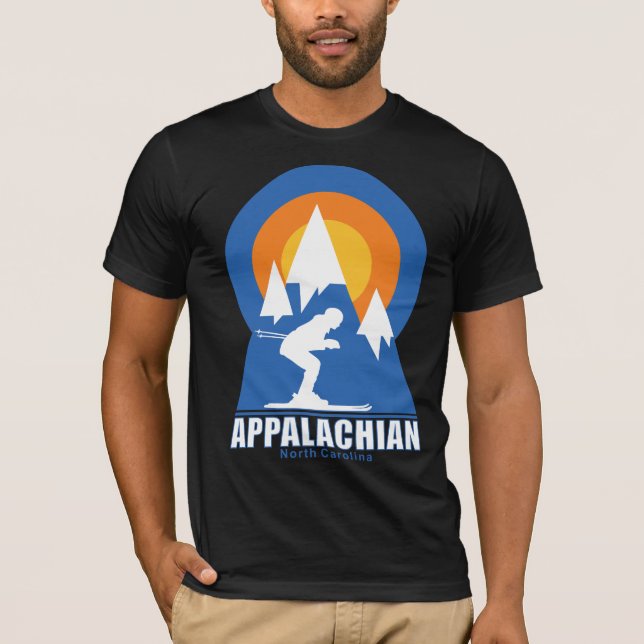 Appalachian Ski Sunset T-Shirt (Front)