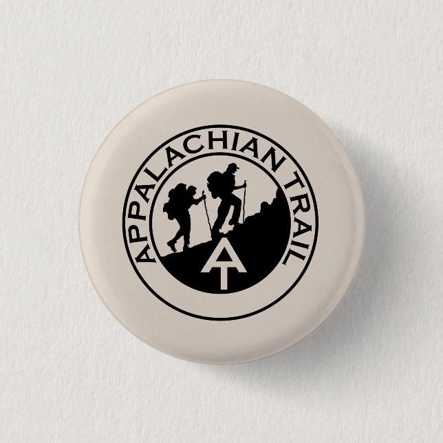 Appalachian Trail 3 Cm Round Badge (Front)