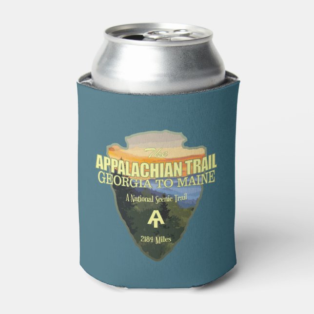 Appalachian Trail (arrowhead) Can Cooler (Can Front)