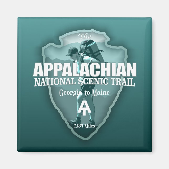 Appalachian Trail (arrowhead T) Magnet (Front)