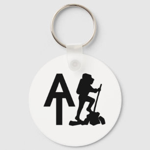 Appalachian Trail  -  AT  -  Bucket List Hike Key Ring