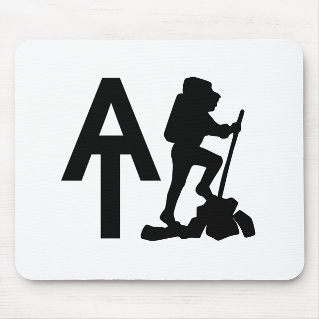 Appalachian Trail  -  AT  -  Bucket List Hike Mouse Pad (Front)