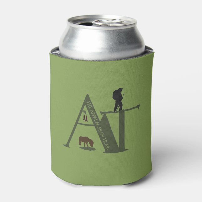 Appalachian Trail AT Can Cooler (Can Front)