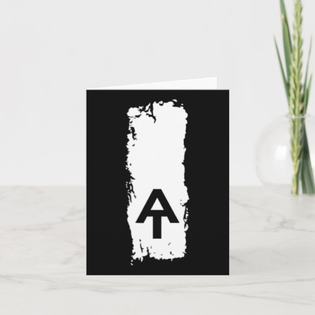 Appalachian Trail Blaze Pocket Patch  Card (Front)