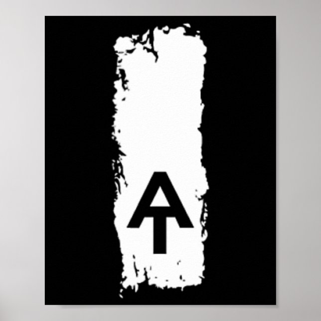 Appalachian Trail Blaze Pocket Patch  Poster (Front)