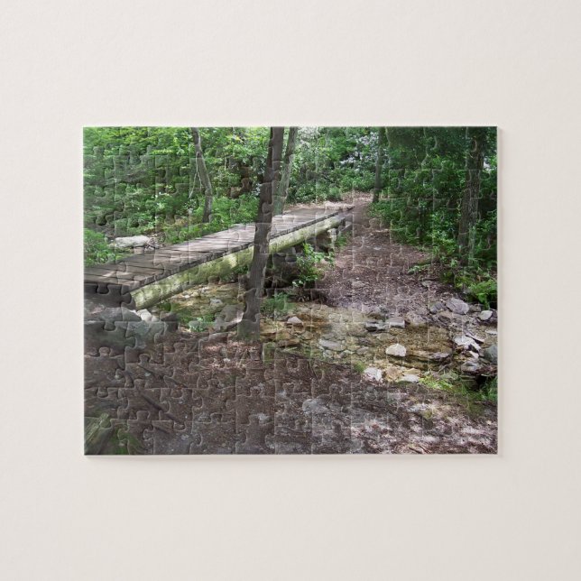 appalachian trail bridge jigsaw puzzle (Horizontal)