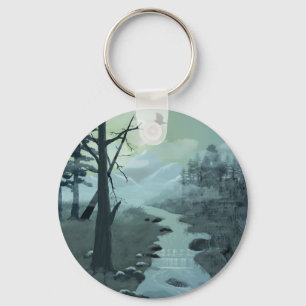 Appalachian Trail Creek Key Ring
