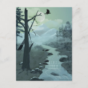 Appalachian Trail Creek Postcard