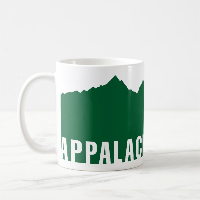 Appalachian Trail (Elevation) Coffee Mug (Left)