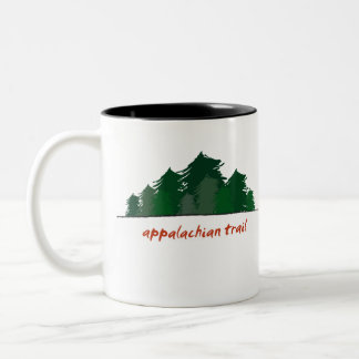 Appalachian Trail (Forest) Two-Tone Coffee Mug