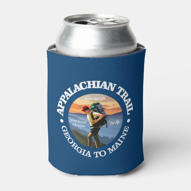 Appalachian Trail (Hiker C) Can Cooler (Can Front)