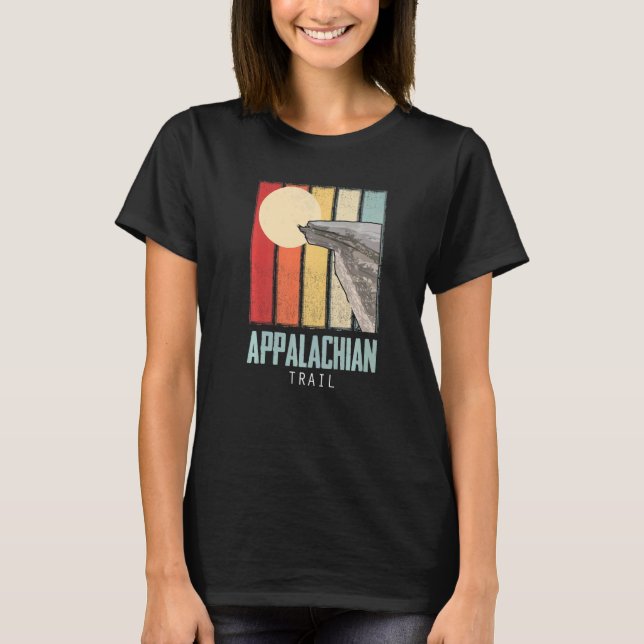 Appalachian Trail Hiking Travel North America to C T-Shirt (Front)