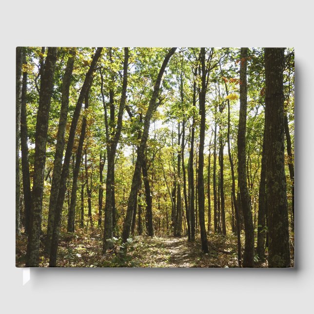 Appalachian Trail in October at Shenandoah Guest Book (Front)