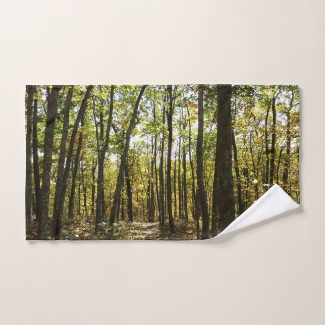 Appalachian Trail in October at Shenandoah Hand Towel (Hand Towel)