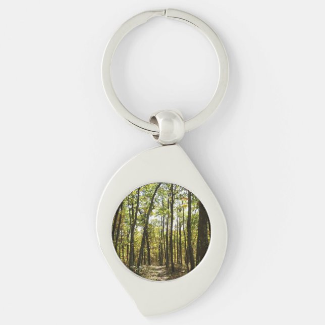 Appalachian Trail in October at Shenandoah Key Ring (Front)