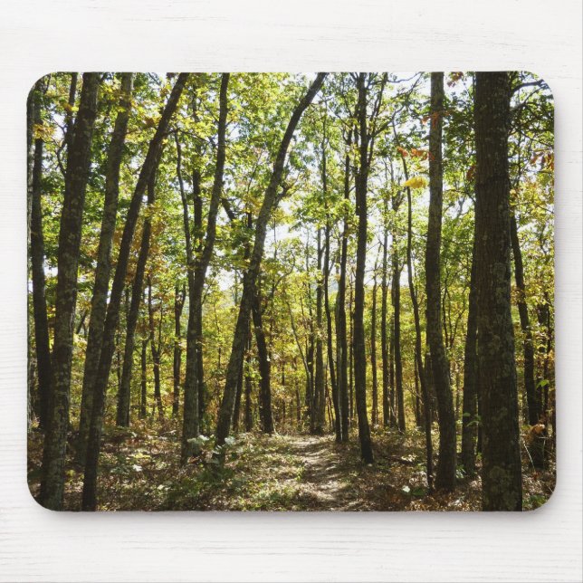 Appalachian Trail in October at Shenandoah Mouse Pad (Front)