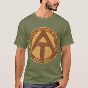 Appalachian Trail Marker Retro National Scenic T-Shirt