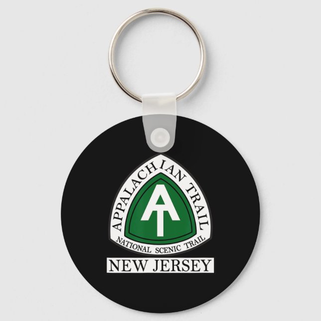 Appalachian Trail New Jersey Nj  Key Ring (Front)