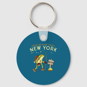 Appalachian Trail New York Hiking Frog _1  Key Ring