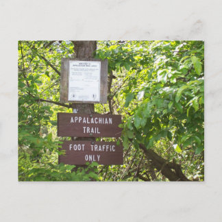 appalachian trail postcard