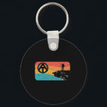 Appalachian Trail Retro Mcafee's Knob Hiking  Key Ring<br><div class="desc">Appalachian Trail Retro Mcafee's Knob Hiking</div>