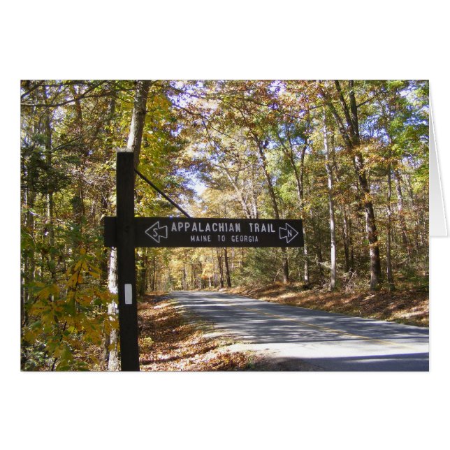 appalachian trail sign pennsylvania fall (Front Horizontal)