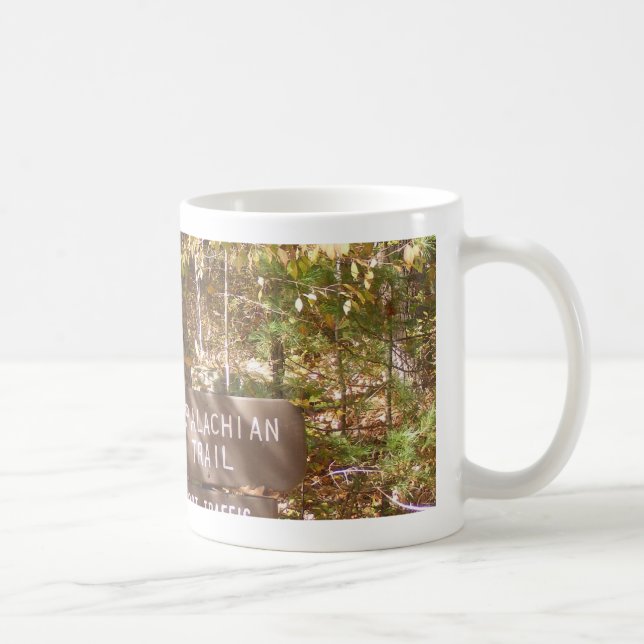 appalachian trail sign pennsylvania fall coffee mug (Right)