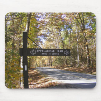 appalachian trail sign pennsylvania fall mouse pad