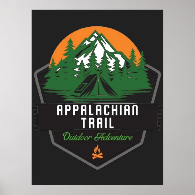 Appalachian Trail Summer Edition Poster (Front)