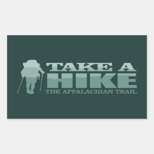 Appalachian Trail (TAH2) Rectangular Sticker