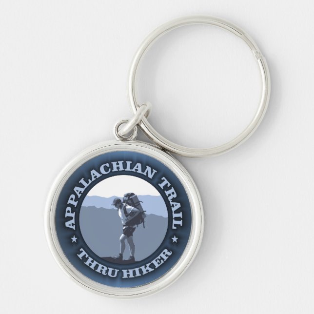 Appalachian Trail -Thru Hiker Key Ring (Front)
